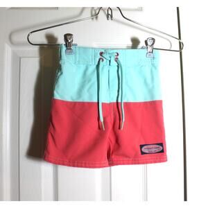 Vineyard Vines Boys' Colorblock Board Shorts Swim Trunks sz 2T